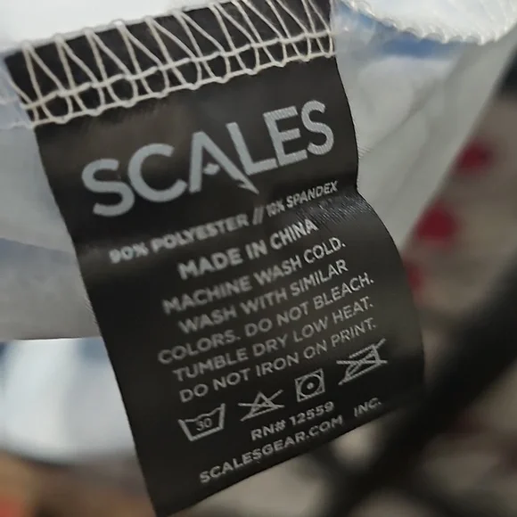 Scales Camo 1/2 Zip Pullover Shirt‎ Size Small NWT - Picture 6 of 9